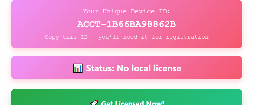 Step 1: Copy ID from app